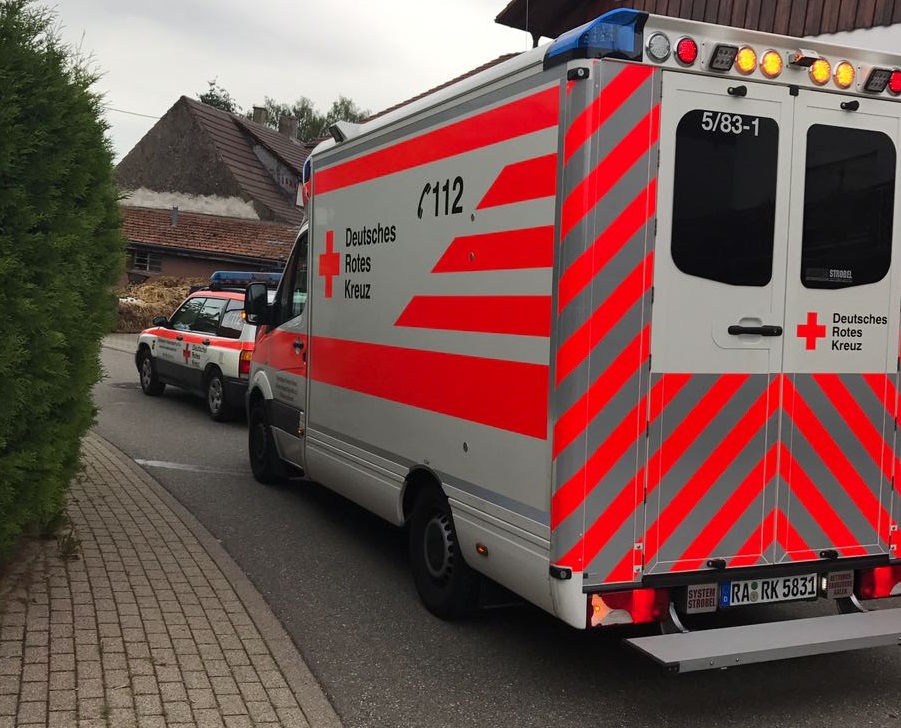 RTW Rettungsdienst Krankenwagen Einsatz Alarm KTW' Sticker